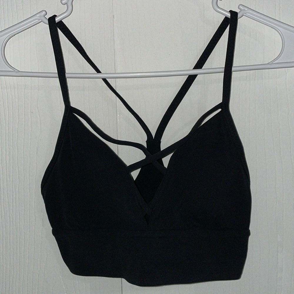 Black Lululemon Sports Bra Size 4